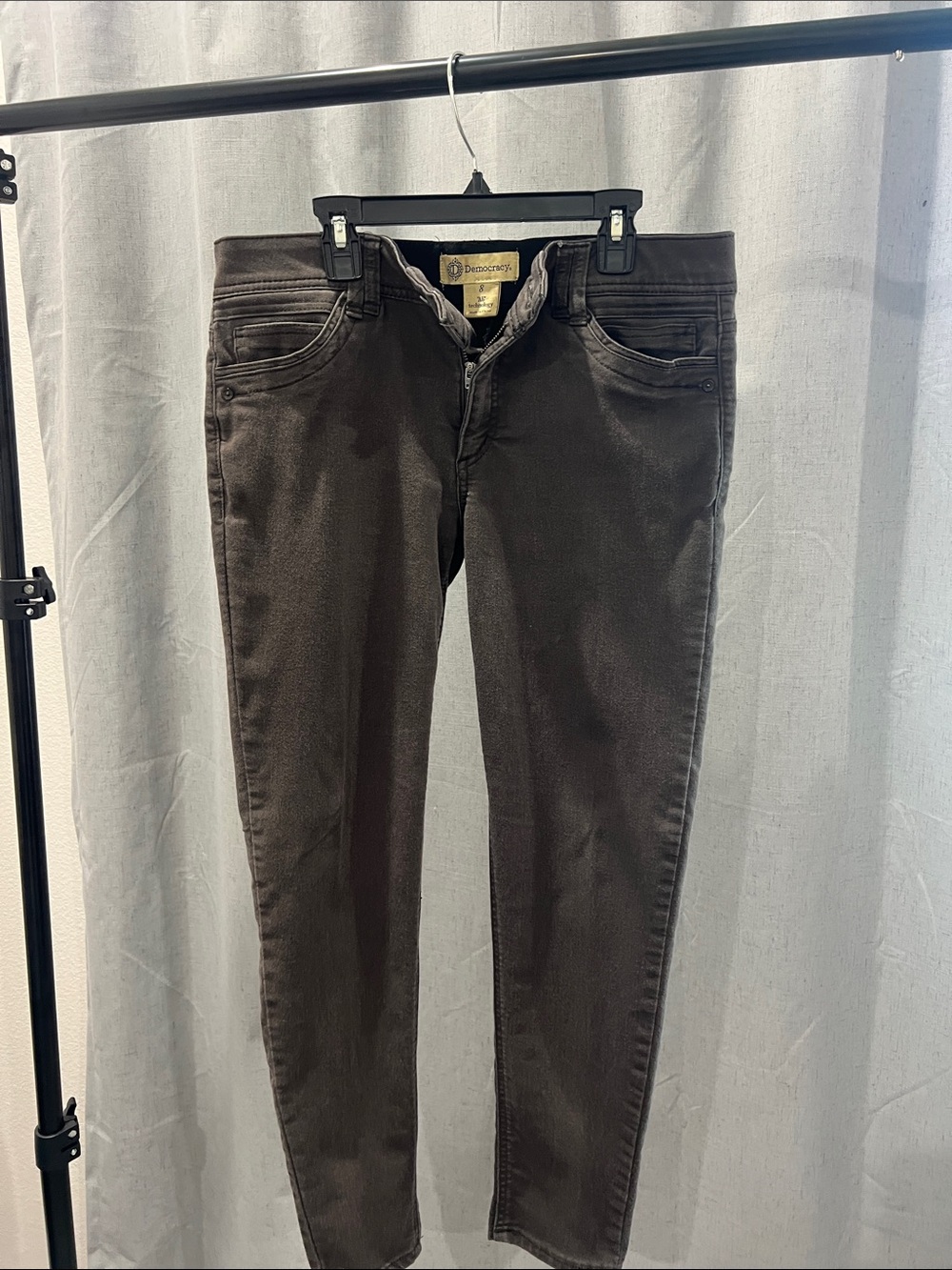 Democracy Women’s Skinny Jeans in Dark Brown